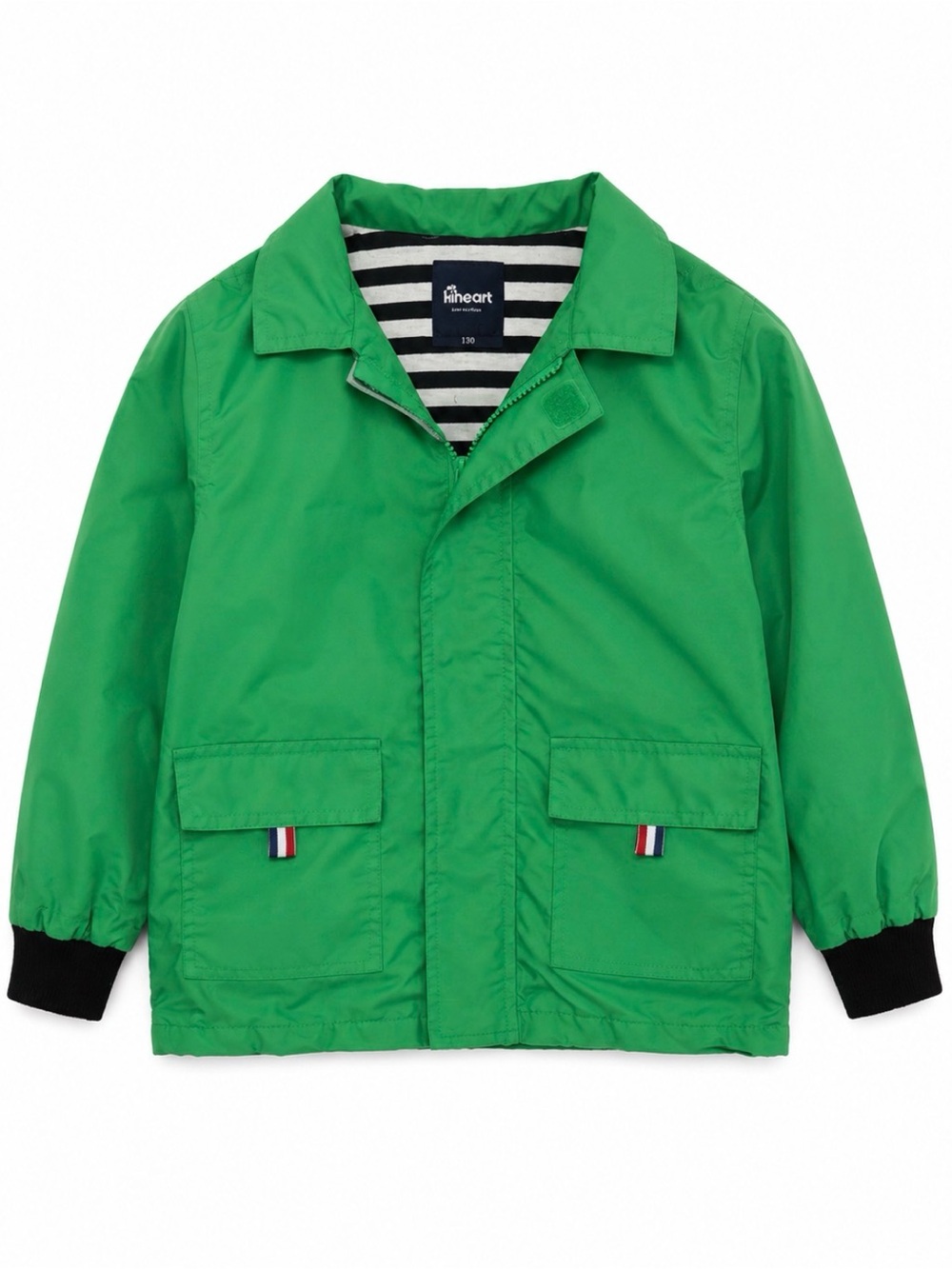 Hiheart Kids' Green Hooded Jacket size 4/5